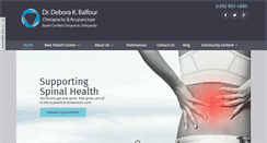 Desktop Screenshot of myokcchiropractor.com